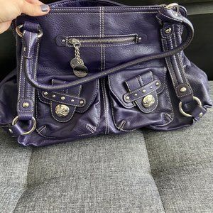 Kathy Van Zeeland Purple Purse